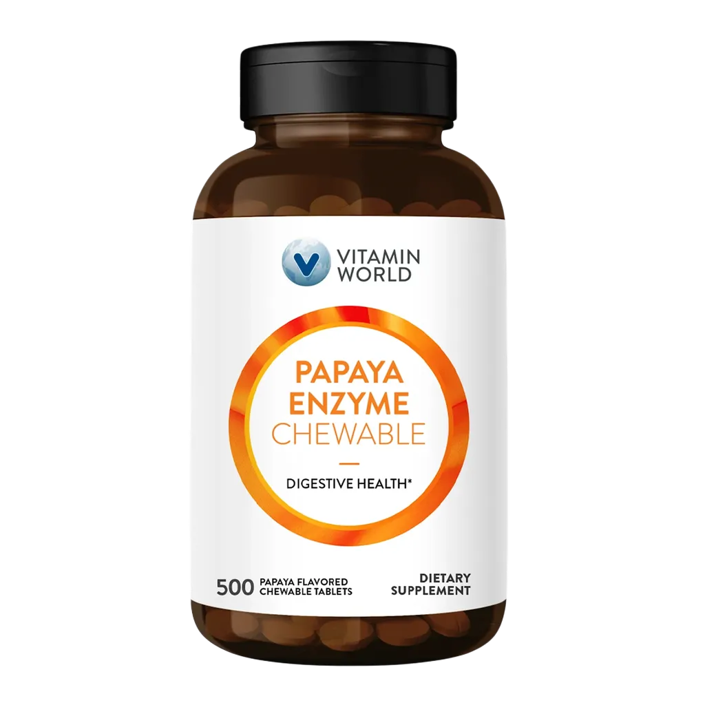 Papaya Enzyme Chewable 500ct Tablets