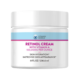 Retinol Cream with Vitamin A 100,000IU per ounce 236.6ml