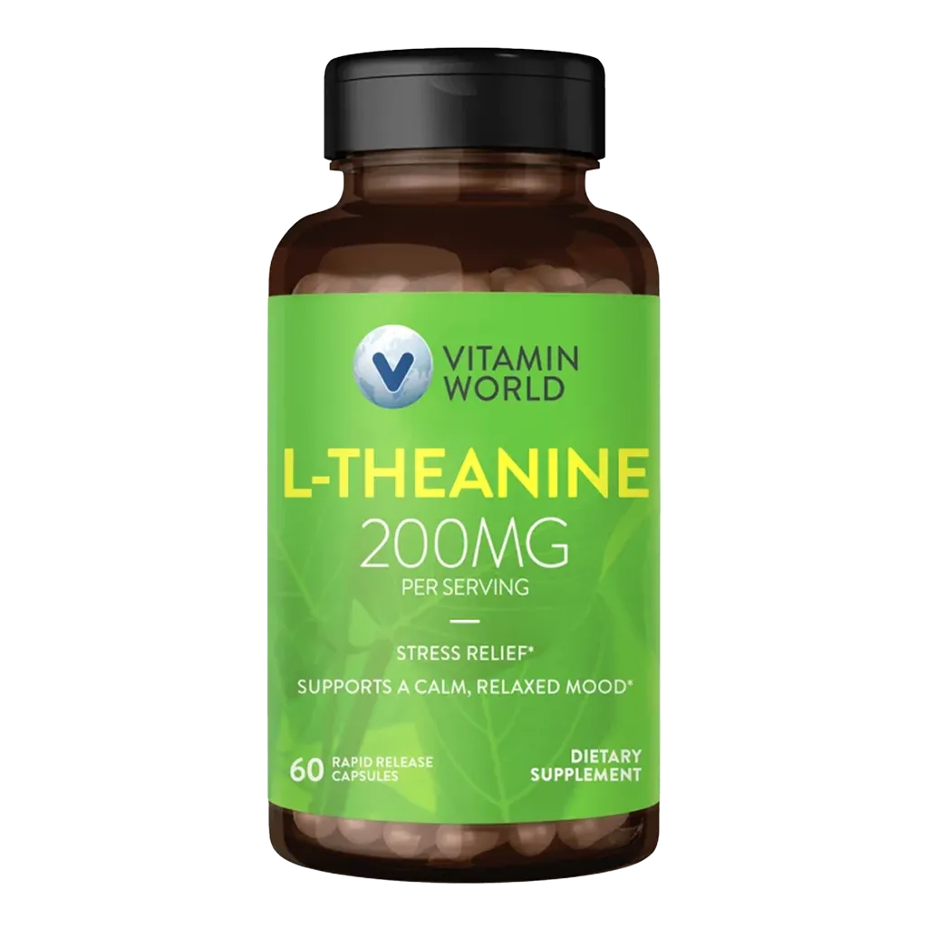 L-Theanine 200mg 60ct Capsules