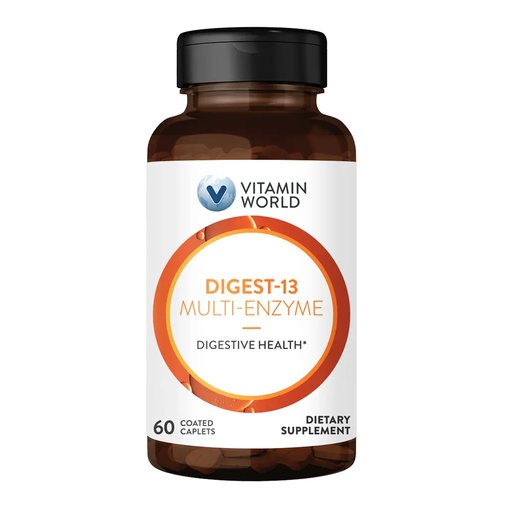 Digest-13 Multi-Enzyme 60ct Caplets