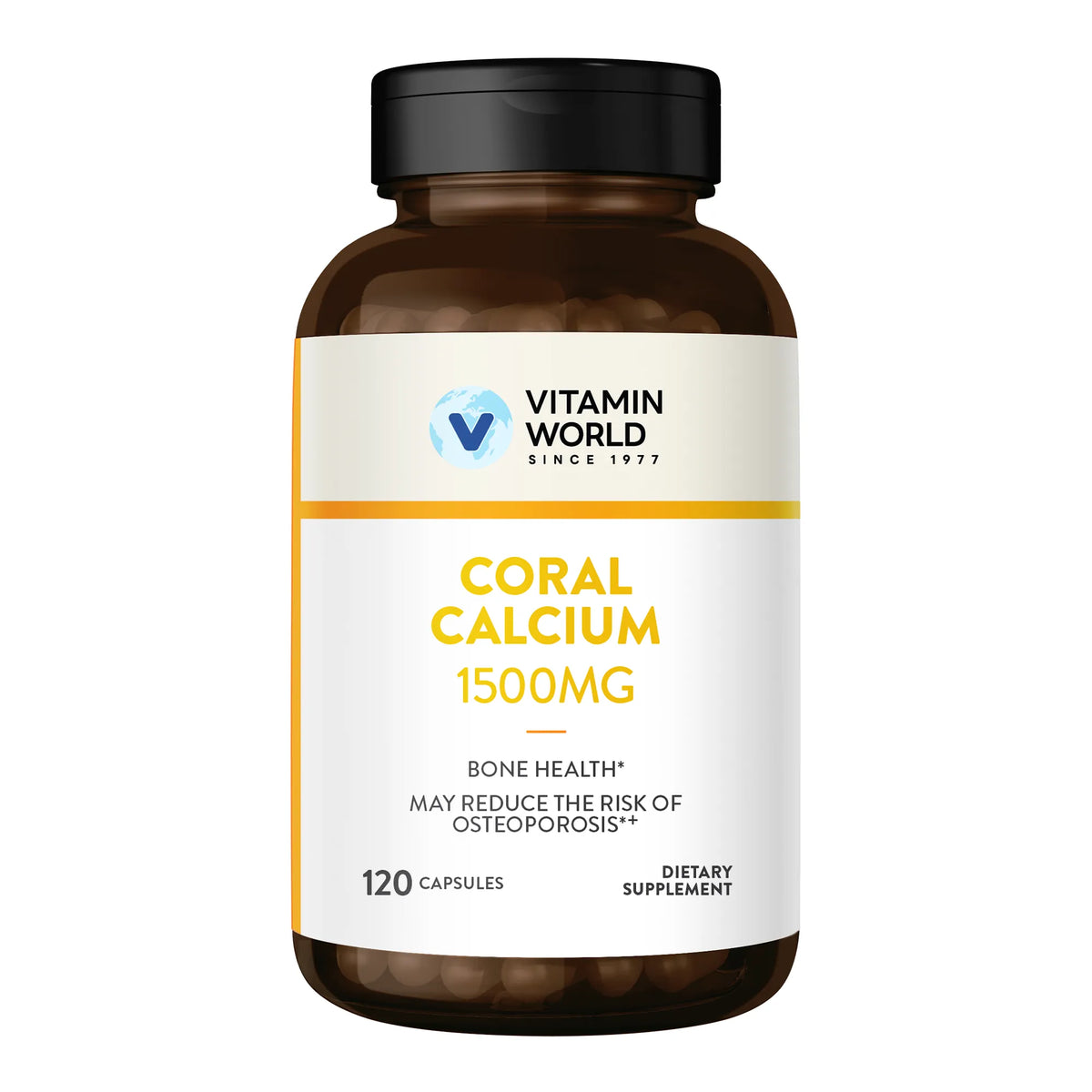 Coral Calcium 1500mg 120ct Capsules