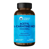 Acetyl L-Carnitine HCl 1000mg 60ct Capsules