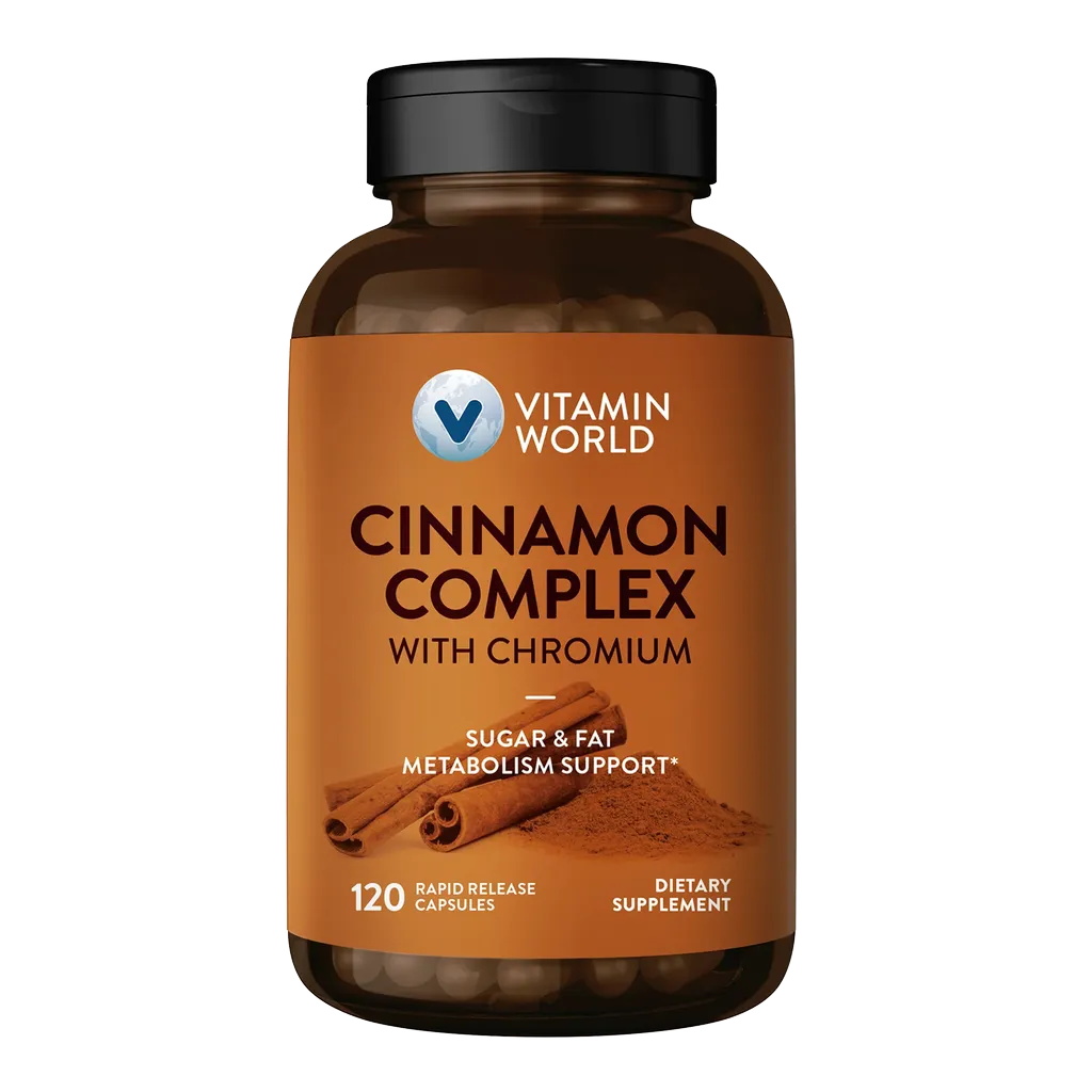 Cinnamon Complex with Chromium 120ct Capsules