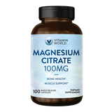 Magnesium Citrate 100mg 100ct Capsules