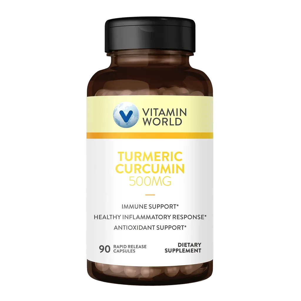Turmeric Curcumin 500mg 90ct Capsules