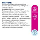 Hyaluronic Acid Beauty Cream 113g – Supplement Facts