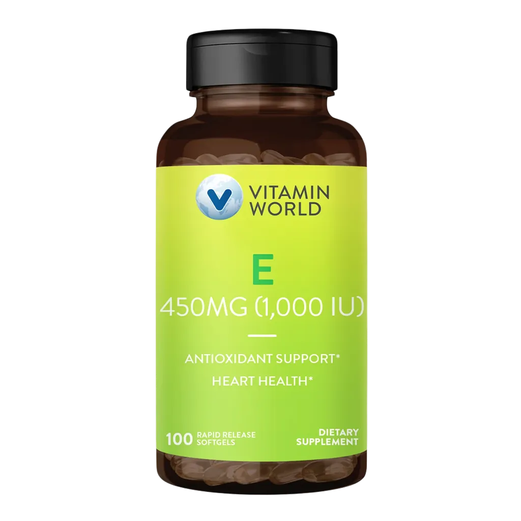 E 450mg (1,000IU) 100ct Softgels
