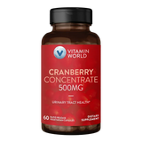 Cranberry Concentrate 500mg 60ct Capsules