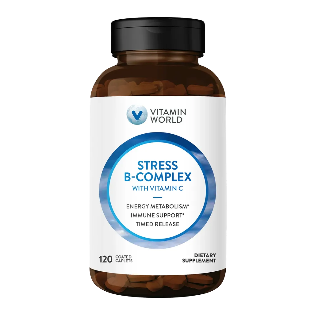 Stress B-Complex with Vitamin C 120ct Caplets