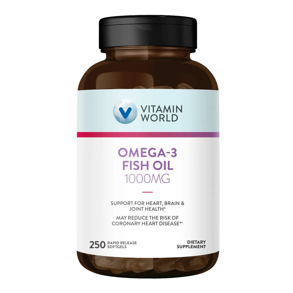 Omega-3 Fish Oil 1000mg 250ct Softgels