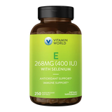 E 268mg (400 IU) with Selenium 250ct Softgels