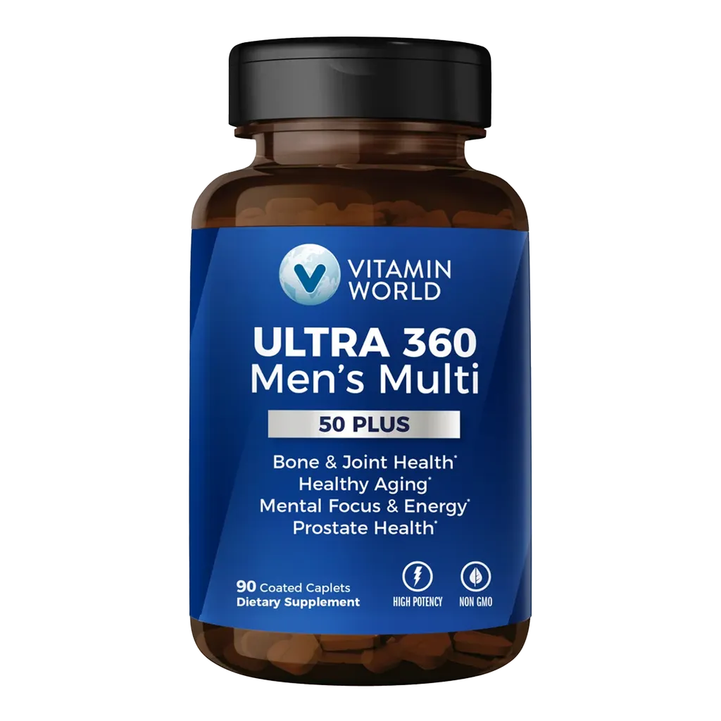 Ultra 360 Men'S Multi 50 Plus 90ct Caplets
