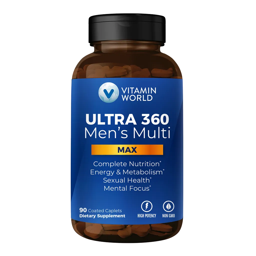 Ultra 360 Men's Multi Max 90ct Caplets