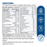 Ultra 360 Men's Multi Max 90ct Caplets – Supplement Facts