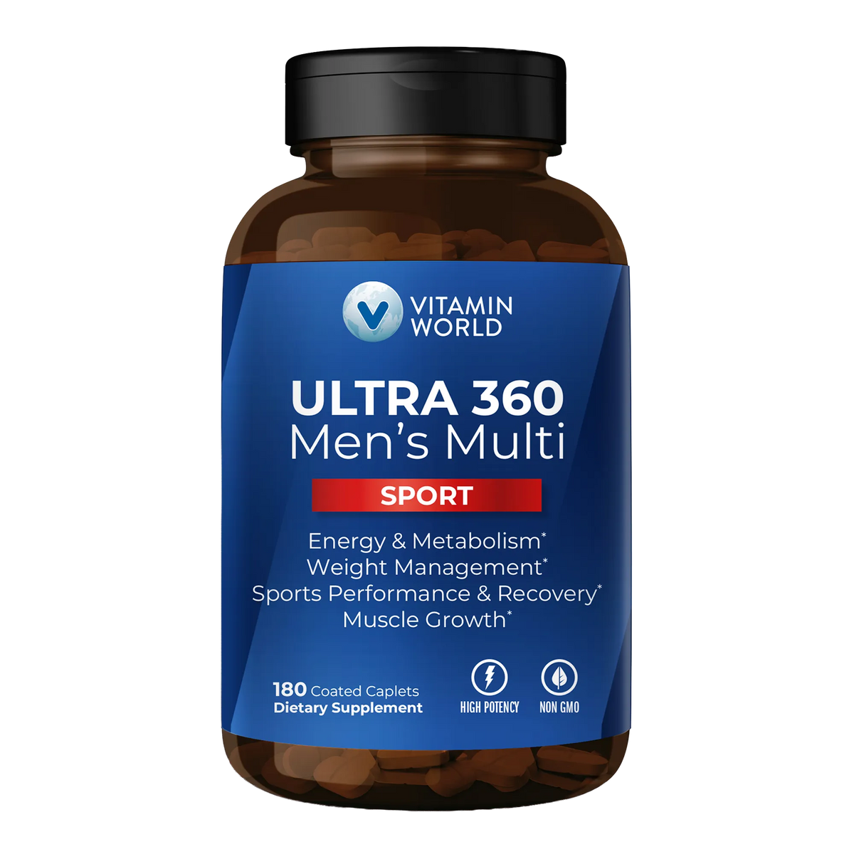 Ultra 360 Men's Multi Sport 180ct Caplets