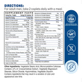 Ultra 360 Men's Multi Sport 180ct Caplets – Supplement Facts