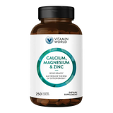 Calcium, Magnesium & Zinc 250ct Caplets