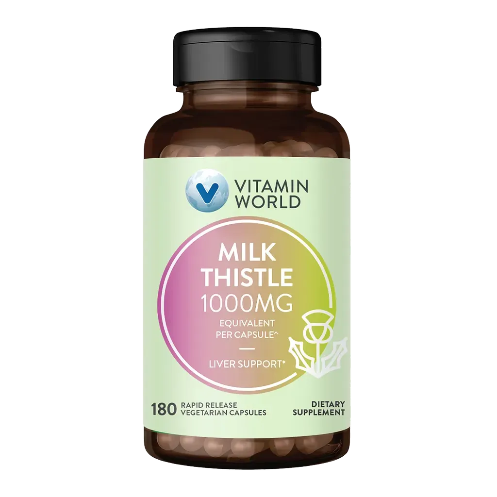 Milk Thistle 1000mg 180ct Capsules