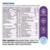 Ultra 360 Women's Multi Active 90ct Caplets – Supplement Facts