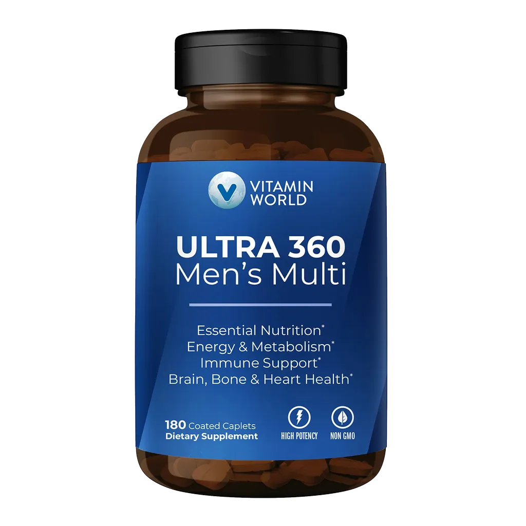 Ultra 360 Men's Multi 180ct Caplets