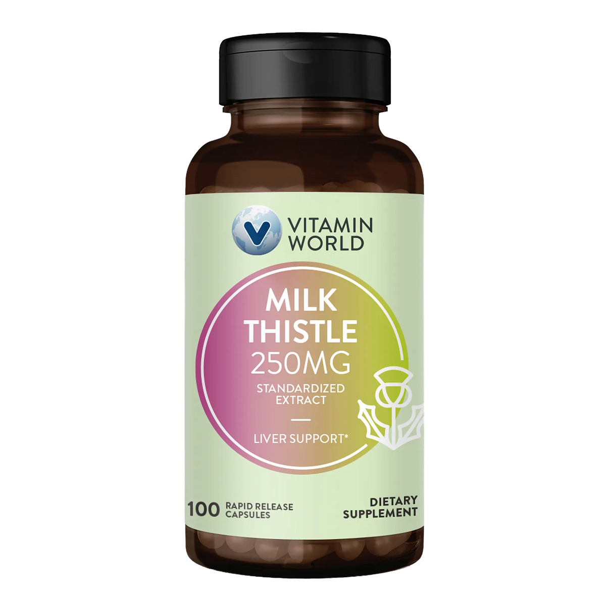 Milk Thistle 250mg 100ct Capsules
