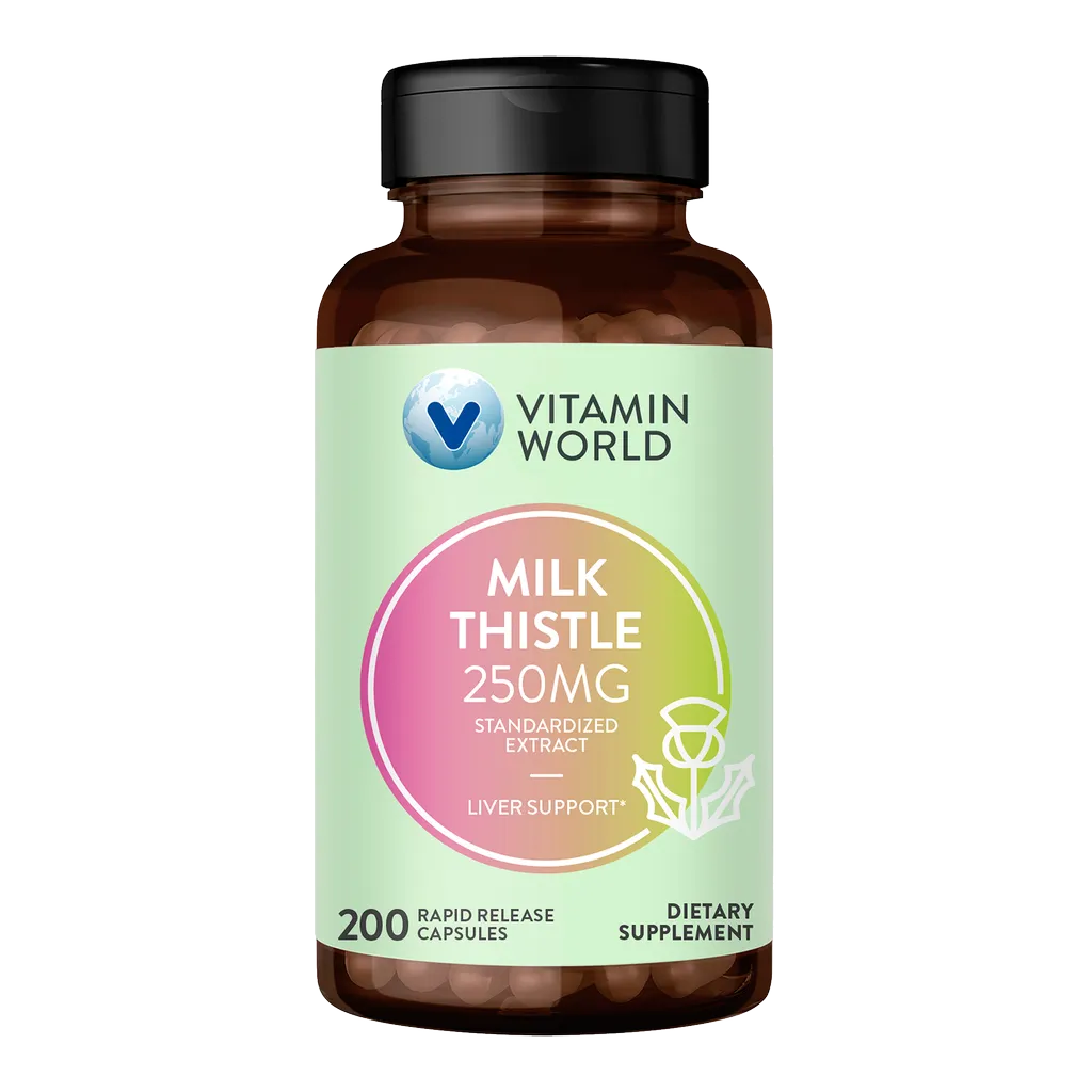 Milk Thistle 250mg 200ct Capsules