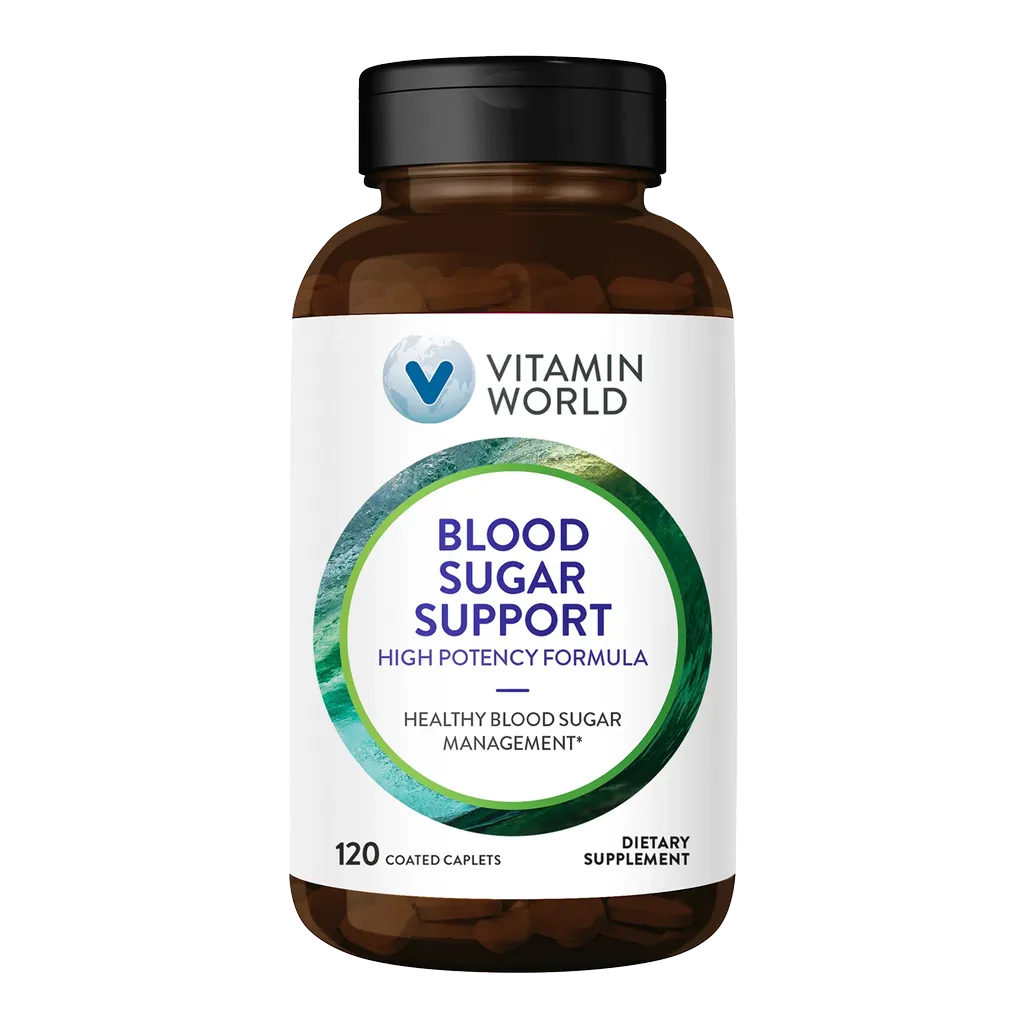 High Potency Blood Sugar Support 120ct Caplets