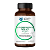 Ashwagandha Extract 500mg 60ct Capsules