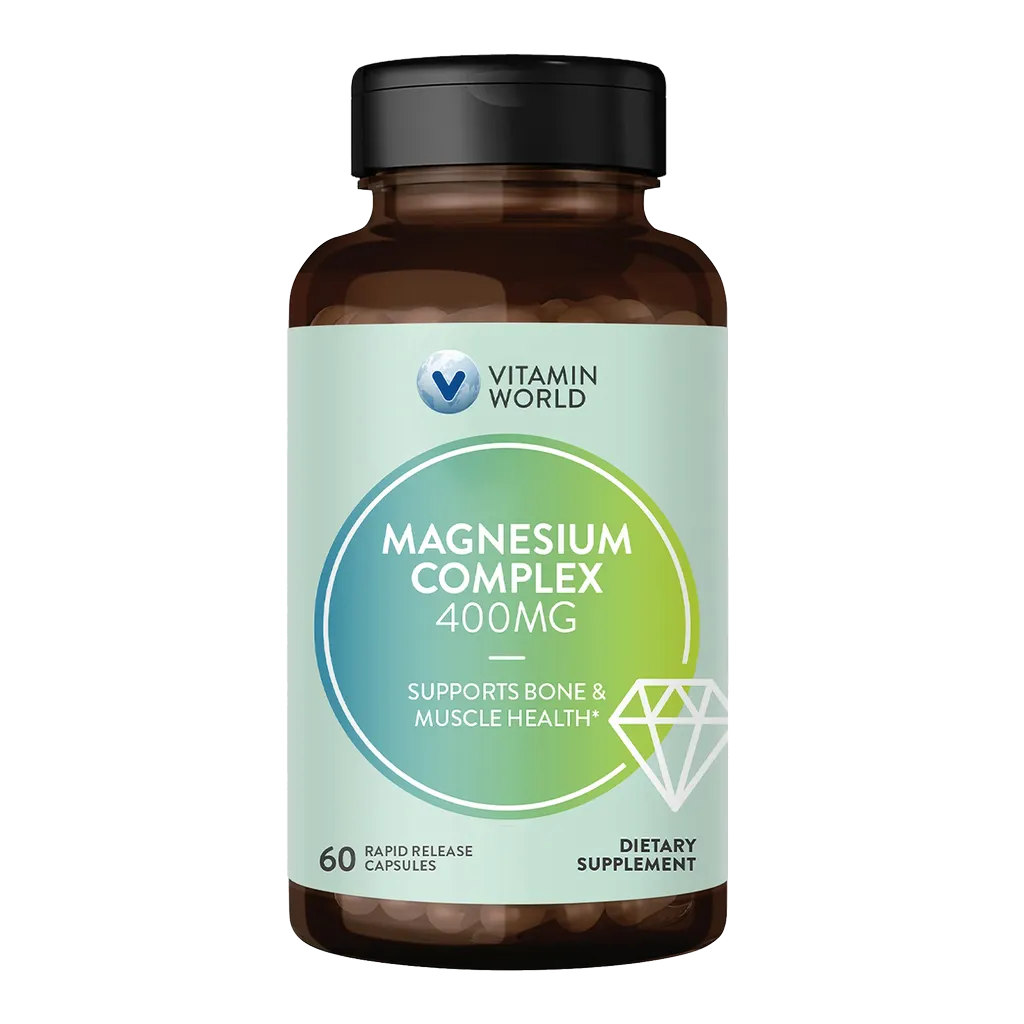 Magnesium Complex 400mg 60ct Capsules