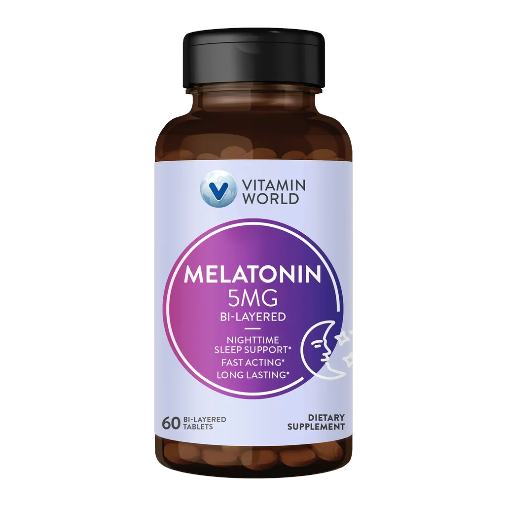 Melatonin 5mg Bi-Layered 60ct Tablets