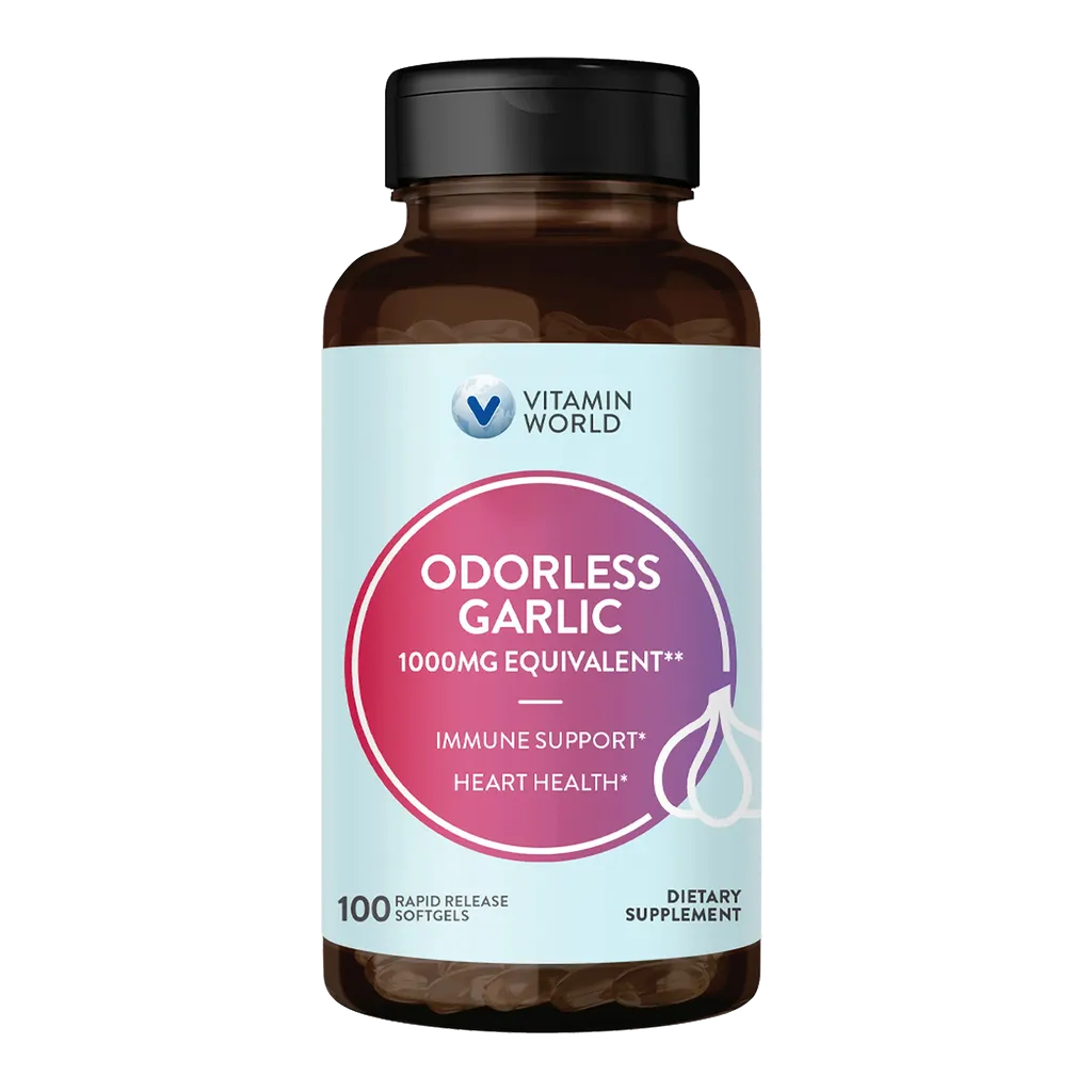 Odorless Garlic 1000mg 100ct Softgels