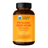 Psyllium Seed Husk 4500mg 120ct Capsules