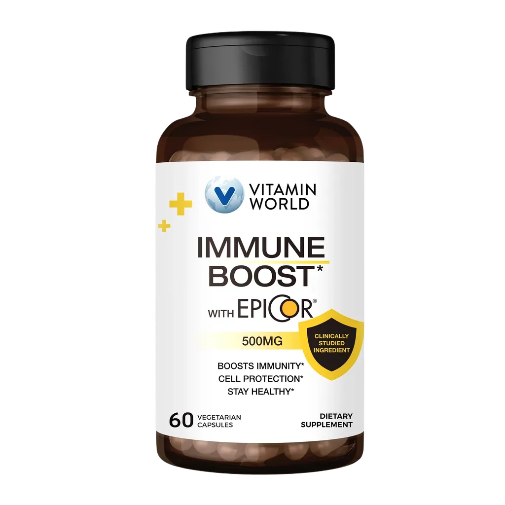 Immune Boost with Epicor 500mg 60ct Capsules