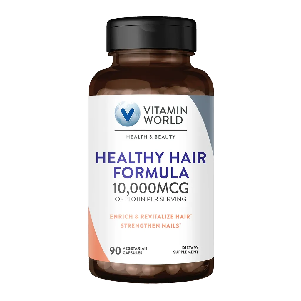 Healthy Hair Formula 10,000mcg 90ct Capsules