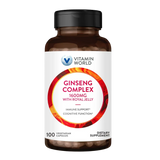 Ginseng Complex 1600mg with Royal Jelly 100ct Capsules