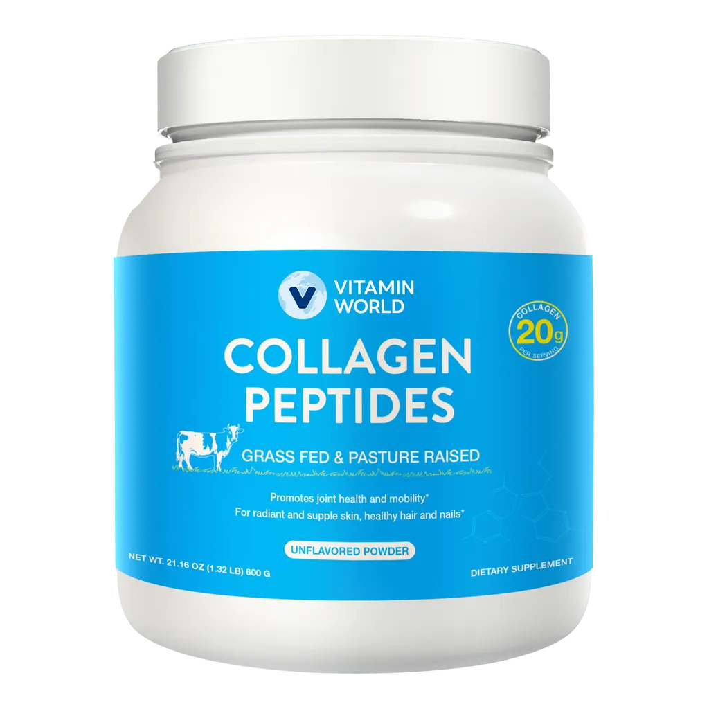 Grass-Fed Collagen Peptides 600g Powder Unflavored