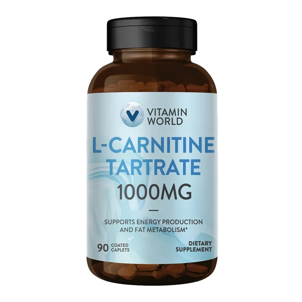 L-Carnitine Tartrate 1000mg 90ct Caplets