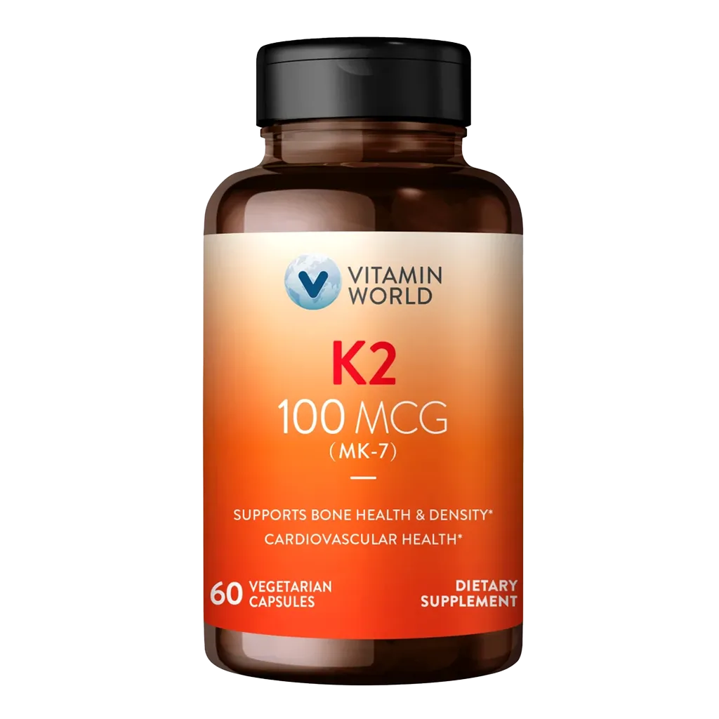 Vitamin K2 (MK-7) 100mcg 60ct Capsules