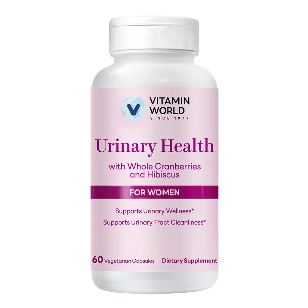 Urinary Health with Whole Cranberries & Hibiscus 60ct Capsules