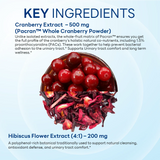 Urinary Health with Whole Cranberries & Hibiscus 60ct Capsules – view 4