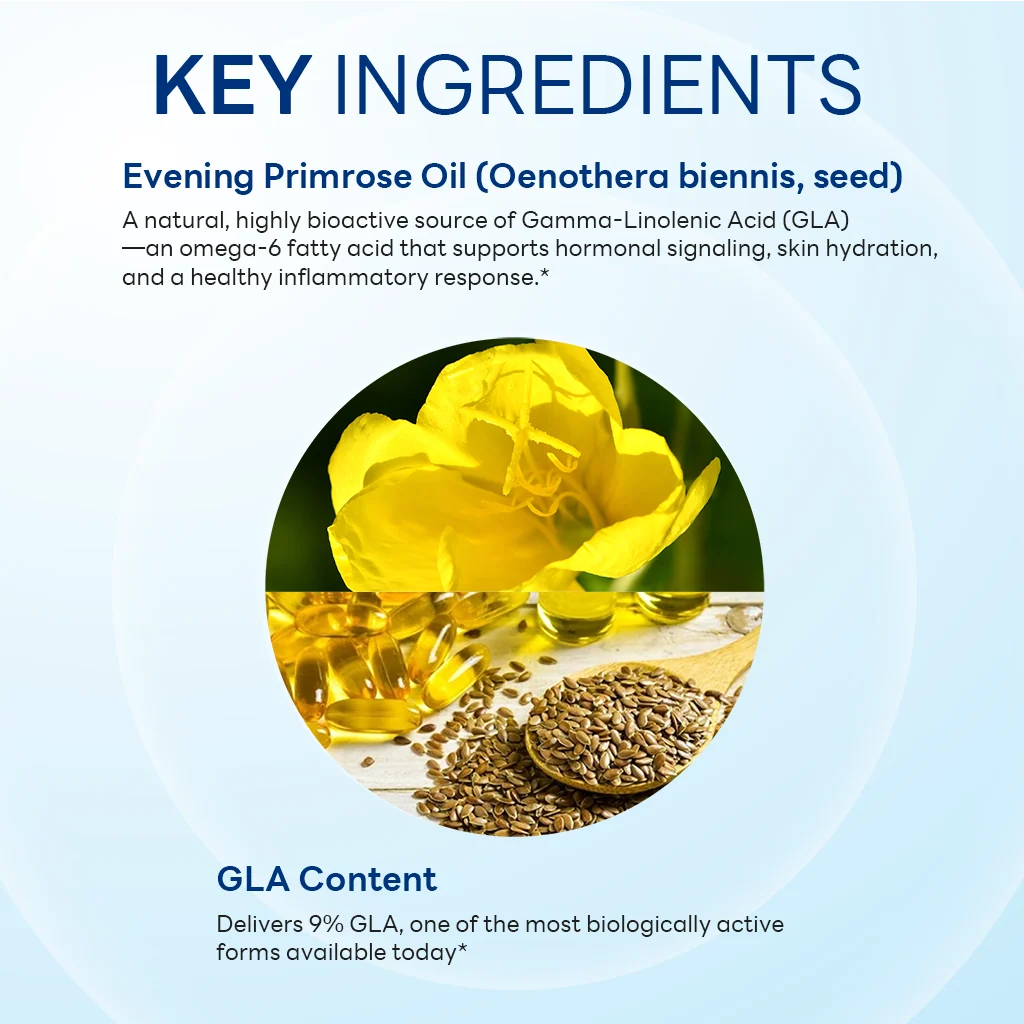 Evening Primrose Oil 1300mg 90ct Softgels – view 4