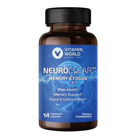 NeuroClear Memory & Focus Capsules 14ct
