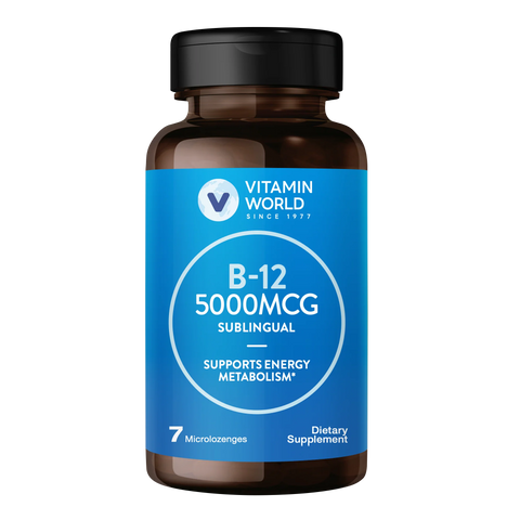 B-12 5000mcg Sublingual Microlozenges 7ct