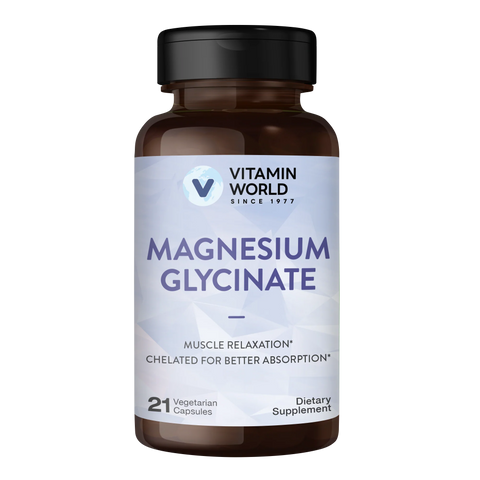 Magnesium Glycinate 420mg Capsules 21ct