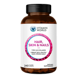 Hair, Skin & Nails Type I & III Collagen 240ct Caplets