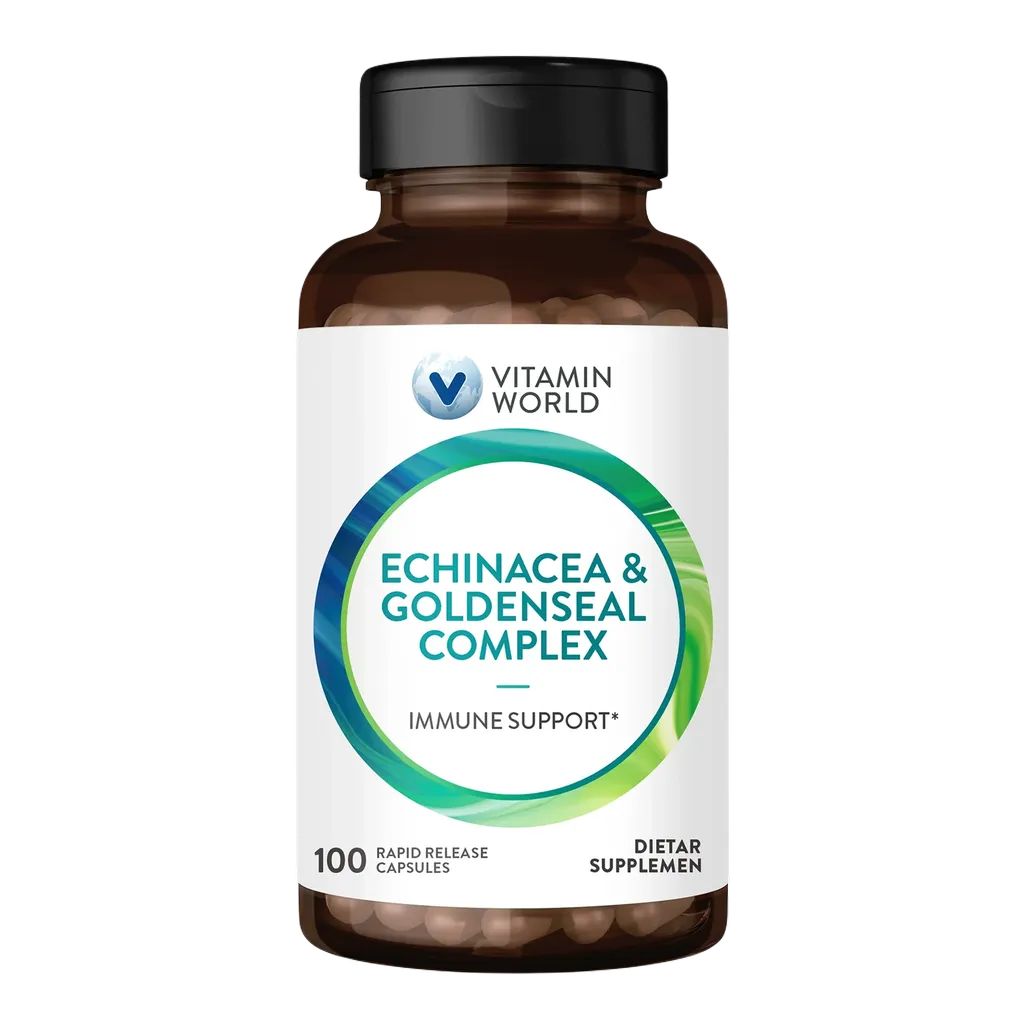 Echinacea & Goldenseal Complex 100ct Capsules