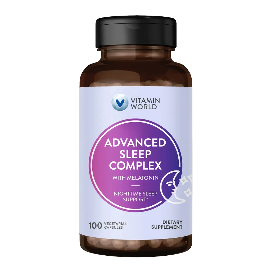 Advanced Sleep Complex with Melatonin 100ct Capsules