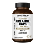Full Strength Creatine Caps  5000mg 120ct Capsules