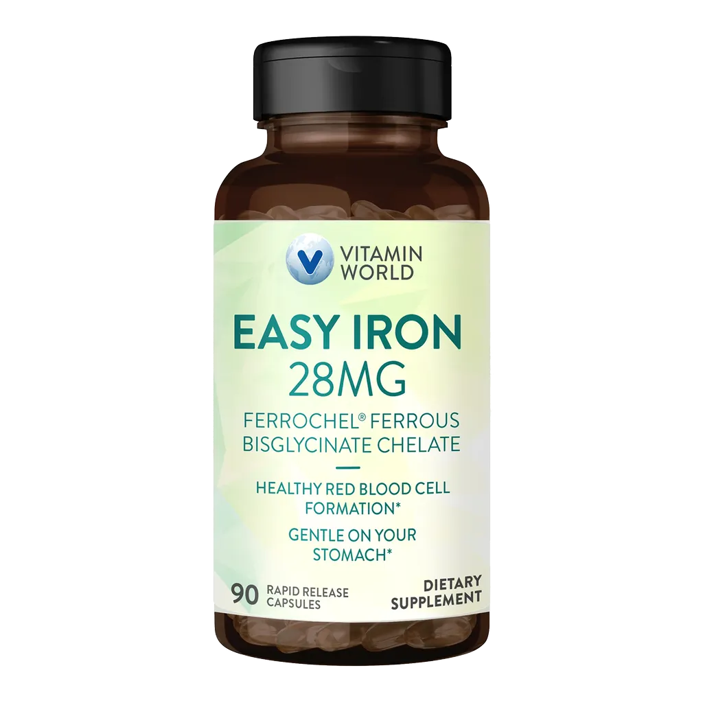 Easy Iron 28mg 90ct Capsules