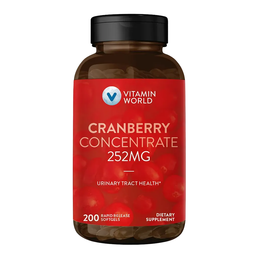 Cranberry Concentrate 252mg 200ct Softgels
